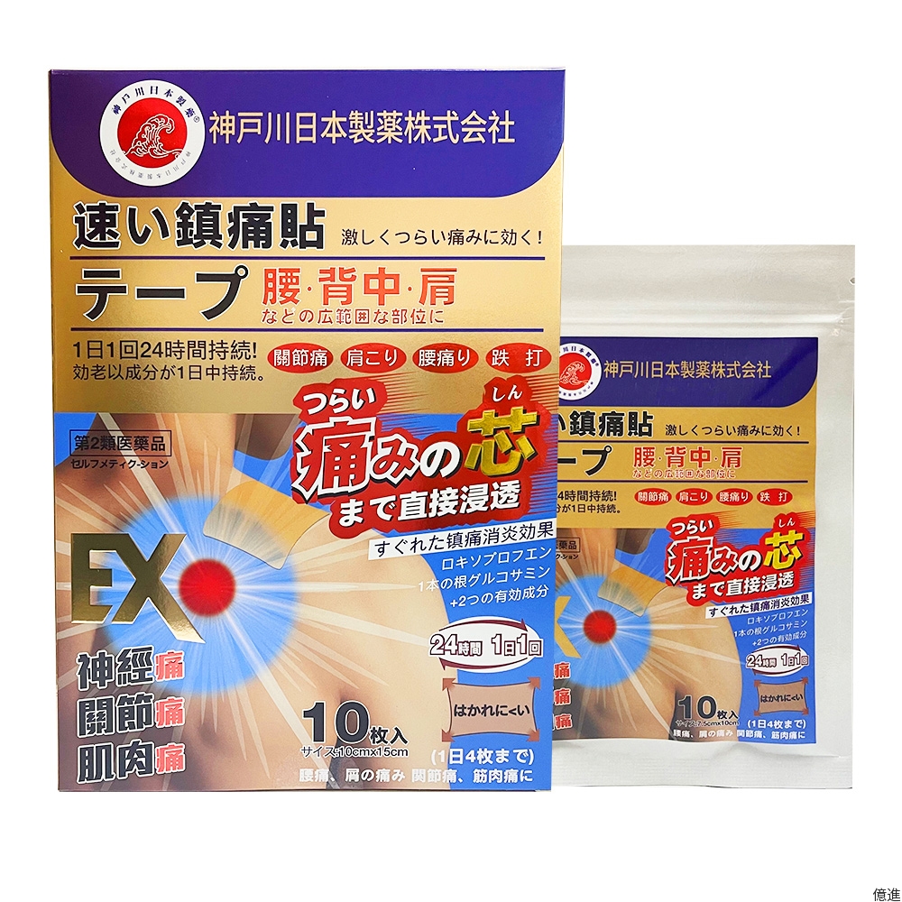神戶川鎮痛貼大